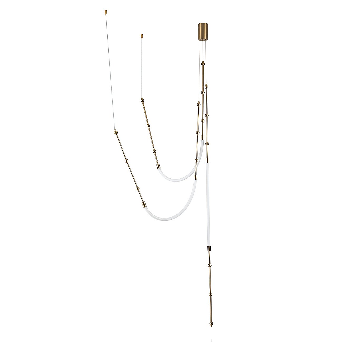 Светильник подвесной Indigo Corda V000064L 14010/3P Brass