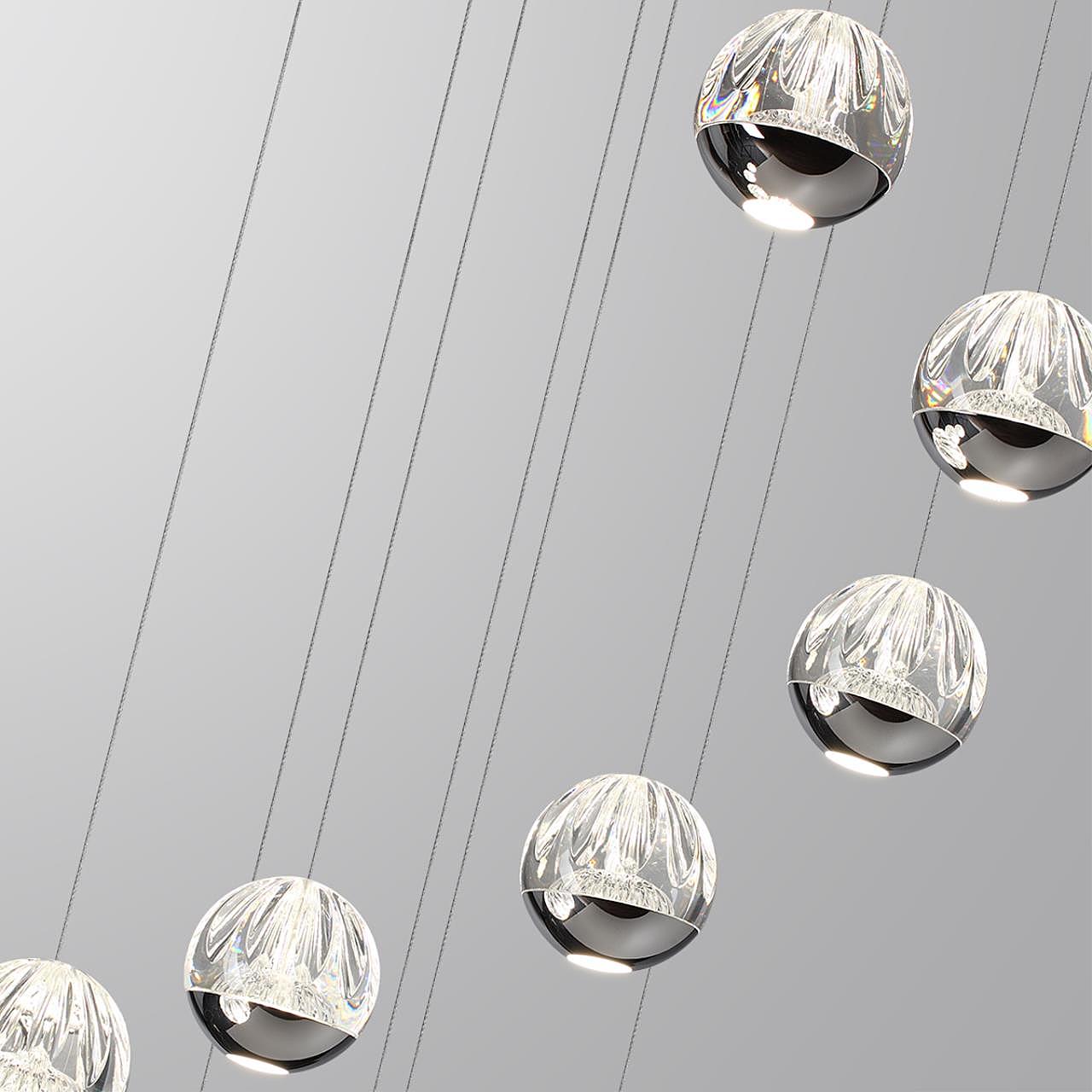 5100/60L Люстра каскадная Odeon Light Sono 5100/60L