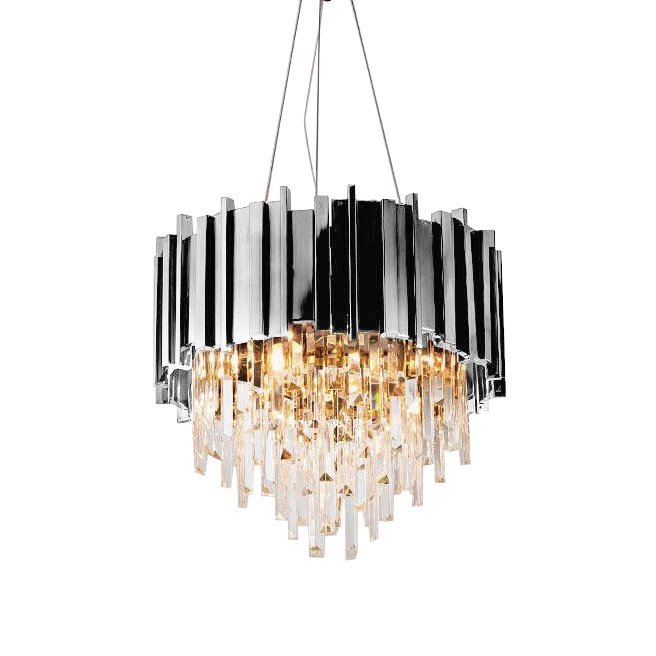A006-400 L4 chrome Подвесная люстра Delight Collection Barclay A006-400 L4 chrome