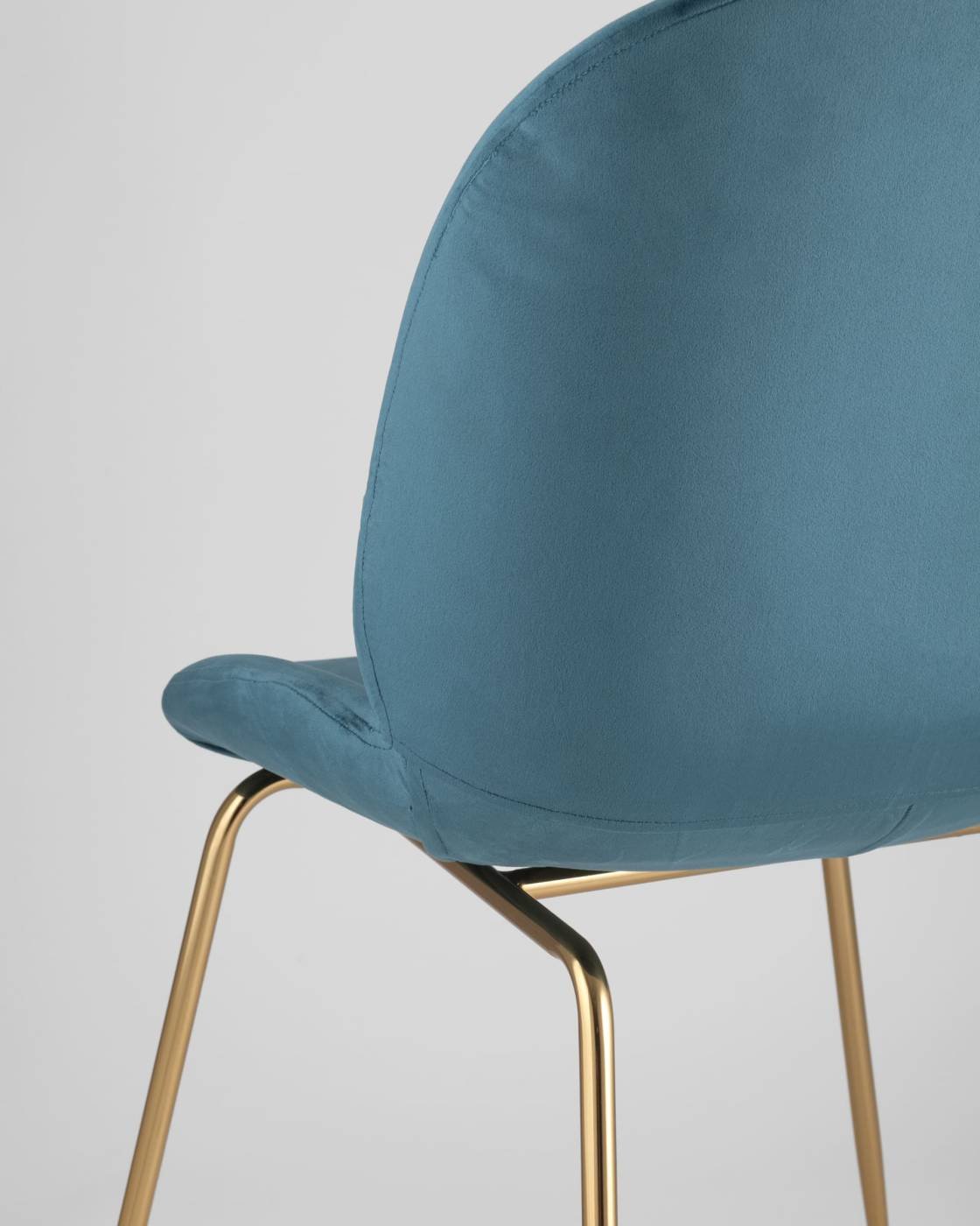 Комплект стульев Stool Group Beetle 8329 VELVET BLUE X2