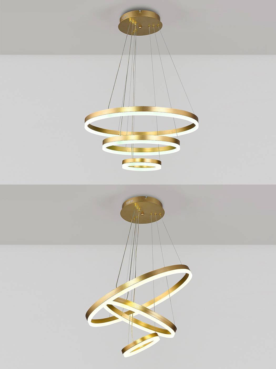 Подвесная люстра Natali Kovaltseva Oreol HIGH-TECH LED LAMPS 82042