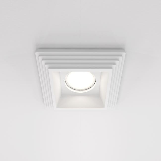 DL005-1-01-W Встраиваемый светильник с узорами Gyps DL005-1-01-W Maytoni