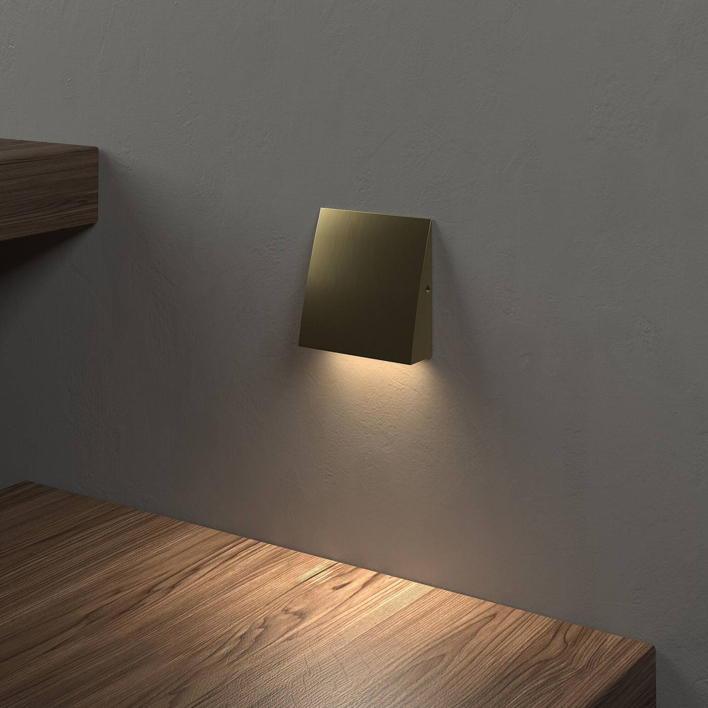 Подсветка для ступеней Elektrostandard Wally 40159/LED 3000K Латунь