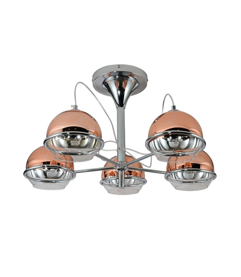 LDC 1029-5 R.GD Потолочная люстра Lumina Deco Veroni LDC 1029-5 R.GD