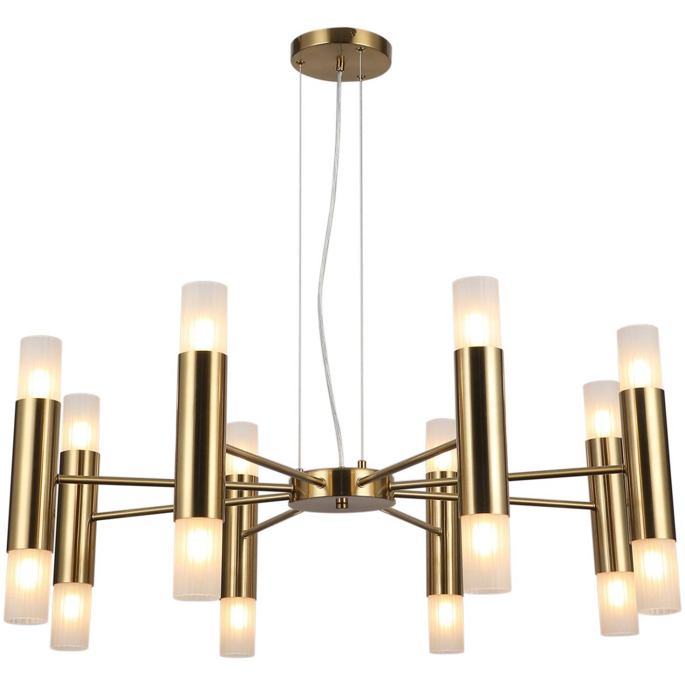 IL0314-16P-79 BRASS Подвесная люстра ILLUMICO IL0314-16P-79 BRASS