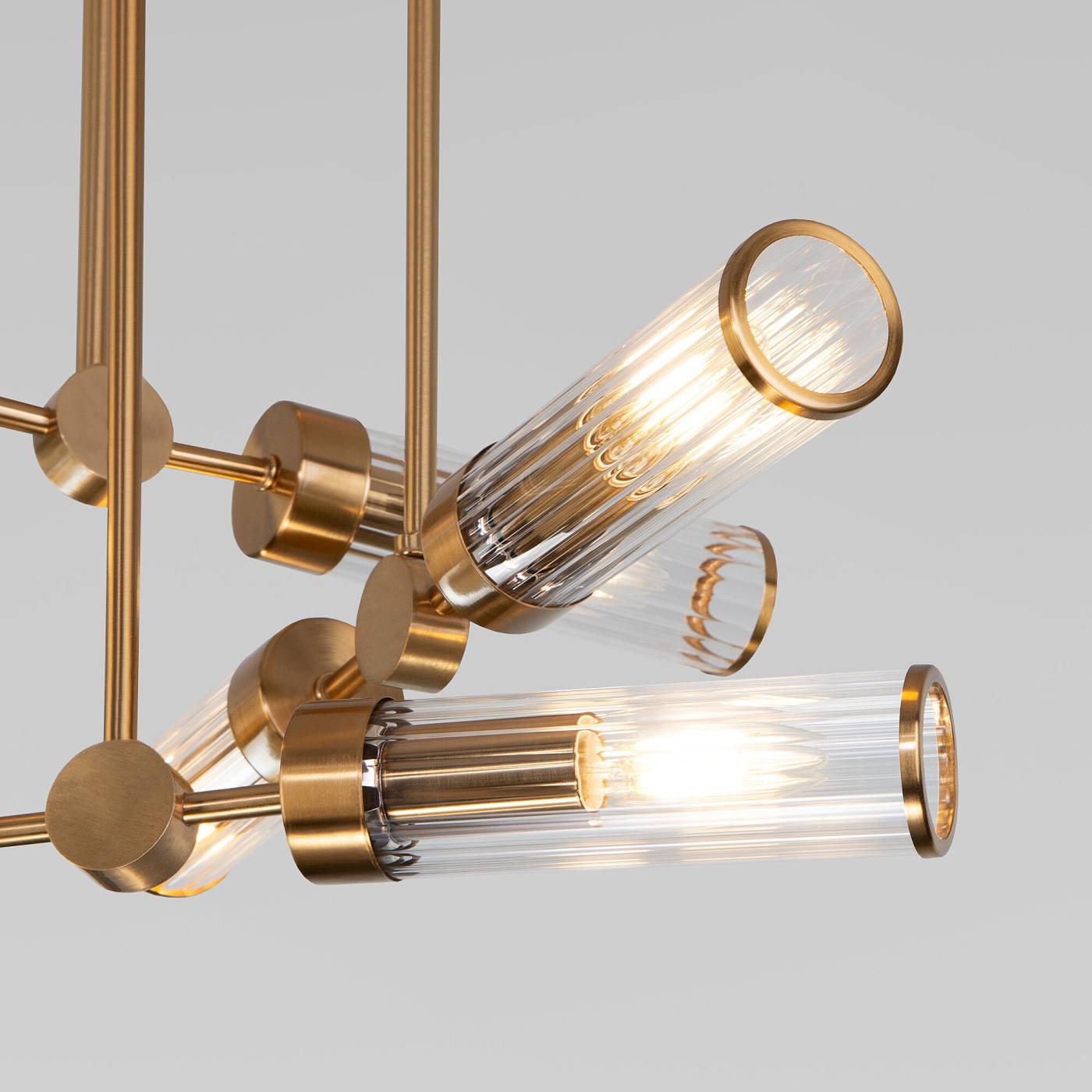 60166/6 латунь Потолочная люстра Eurosvet Oriens 60166/6 латунь