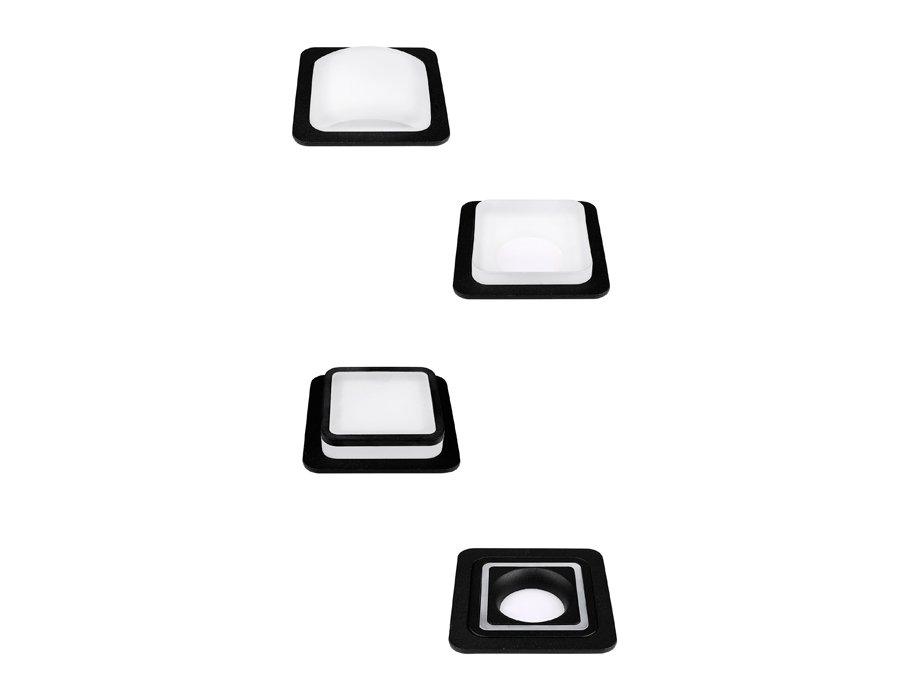 N7751 Насадка передняя для корпуса светильника с размером отверстия 70*70mm Ambrella Diy Spot N7751