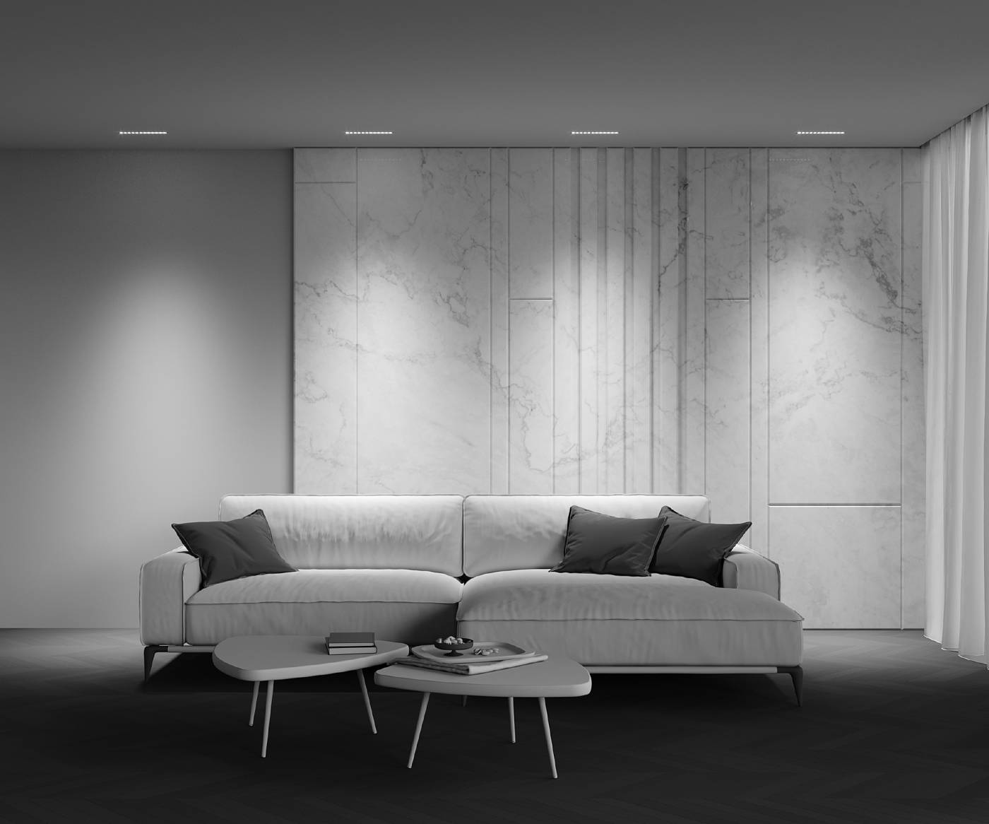 Встраиваемый светильник Maytoni Points DL065-20W3-6K-TRS-B