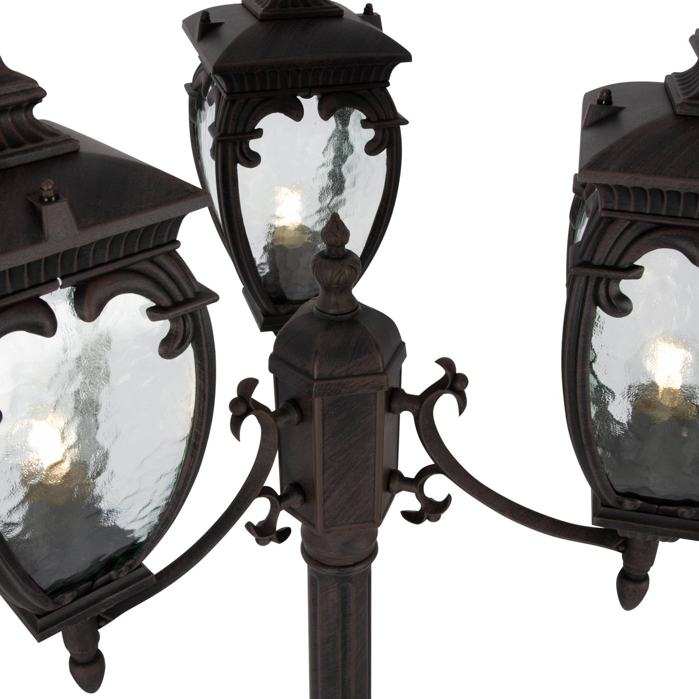 O414FL-03BZ Столб фонарный уличный Maytoni Fleur O414FL-03BZ