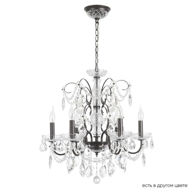 ODELIS SP6 BROWN Подвесная люстра Crystal Lux Odelis ODELIS SP6 BROWN