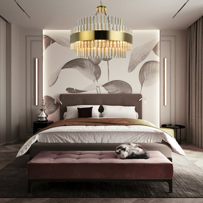 LH3054/18P-GDCG Подвесная люстра Lumien Hall Floridiya LH3054/18P-GDCG