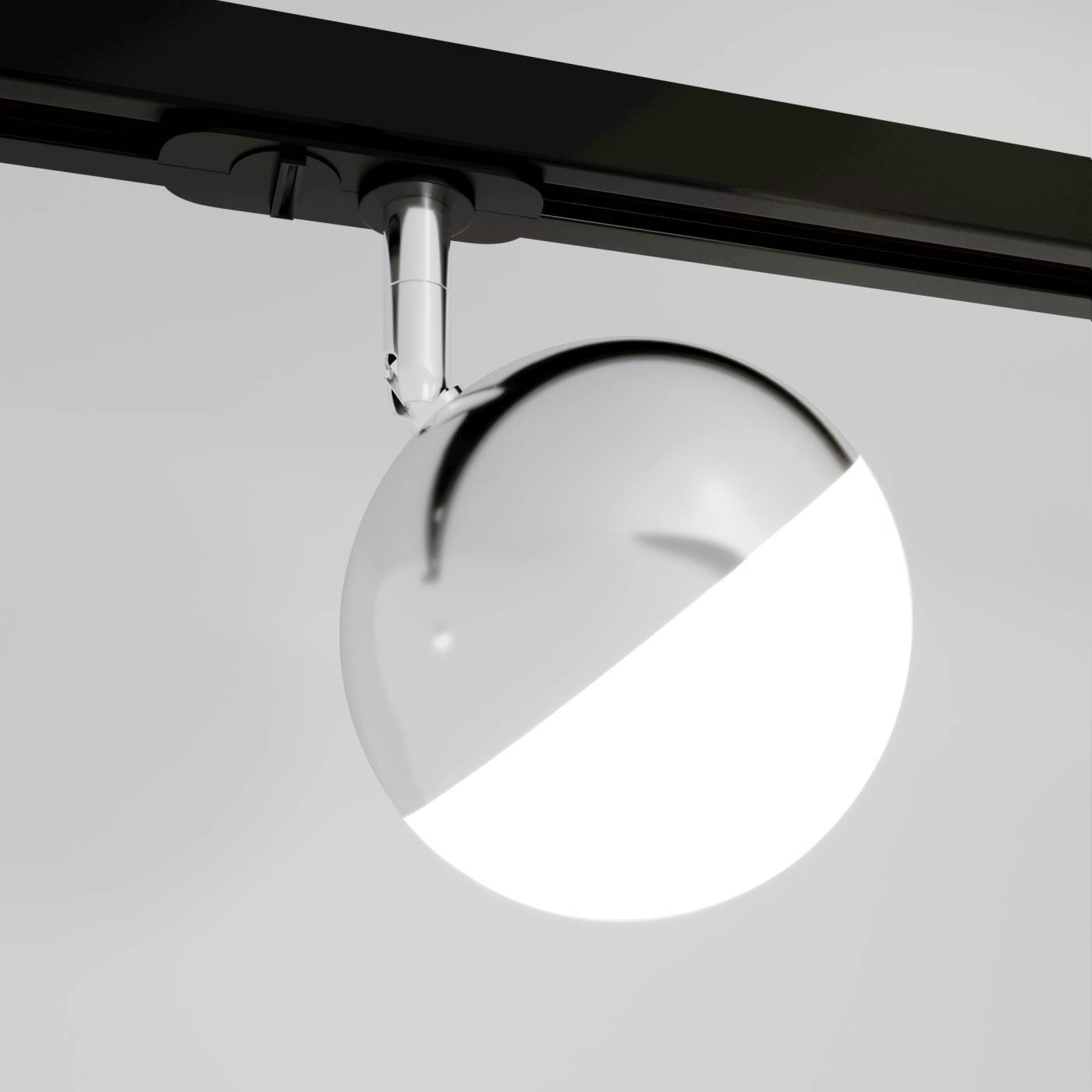 Трековый светильник Elektrostandard Glob Glob GX53 Хром (MRL 1015) однофазный