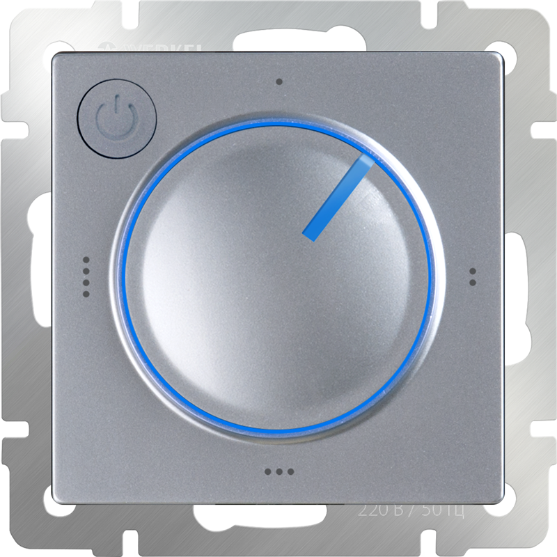 Werkel W1151106/ Терморегулятор электромеханический для теплого пола (серебряный)