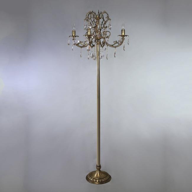 8888F/4 AB Tear Drop Торшер Ambiente Alicante 8888F/4 AB Tear Drop