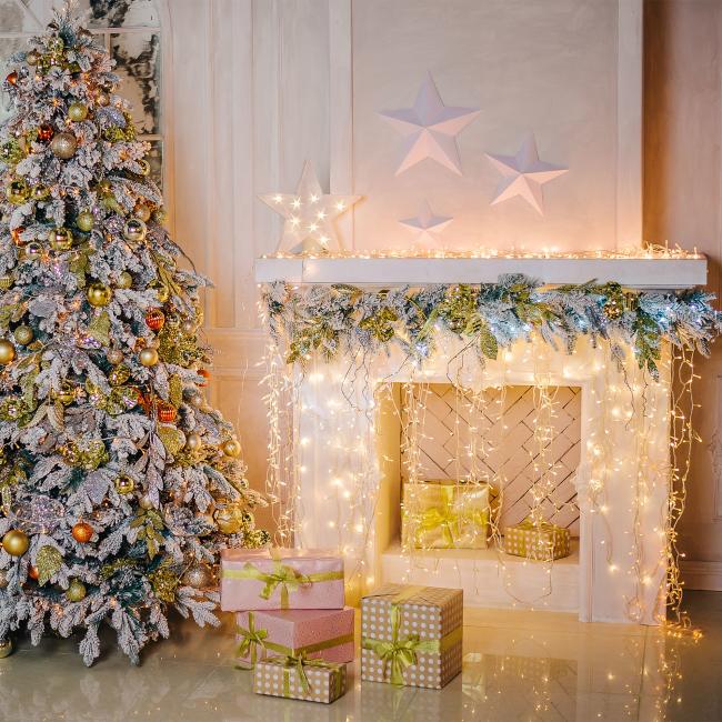 100-001 белый 1,8*0,5м IP20 Гирлянда-дождь Eurosvet 100-001 100-001 белый 1,8*0,5м IP20