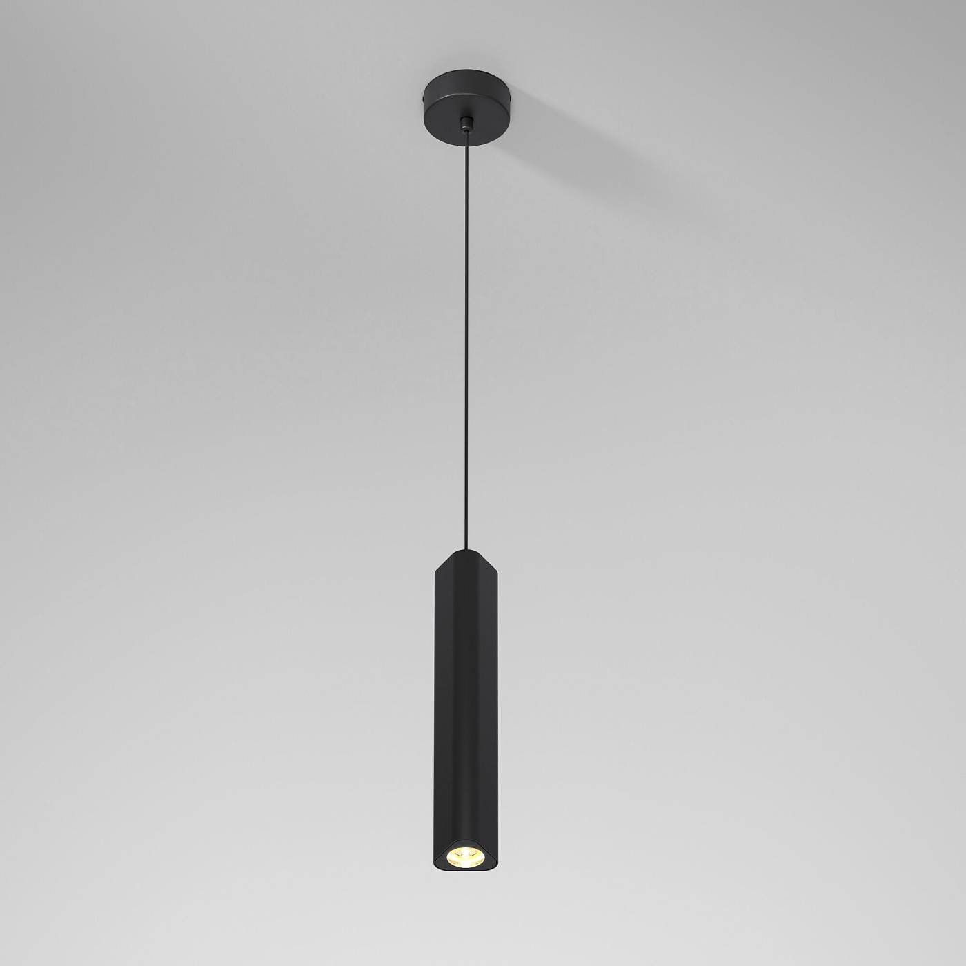 Светильник подвесной Elektrostandard Trio 50310 LED 12W 3000K черный