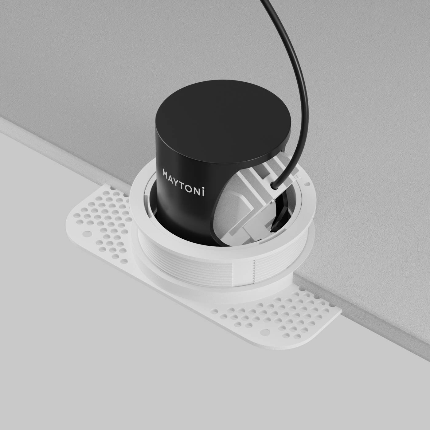 DL127-8W3K-TRS-W Встраиваемый светильник Focus LED mini Maytoni DL127-8W3K-TRS-W