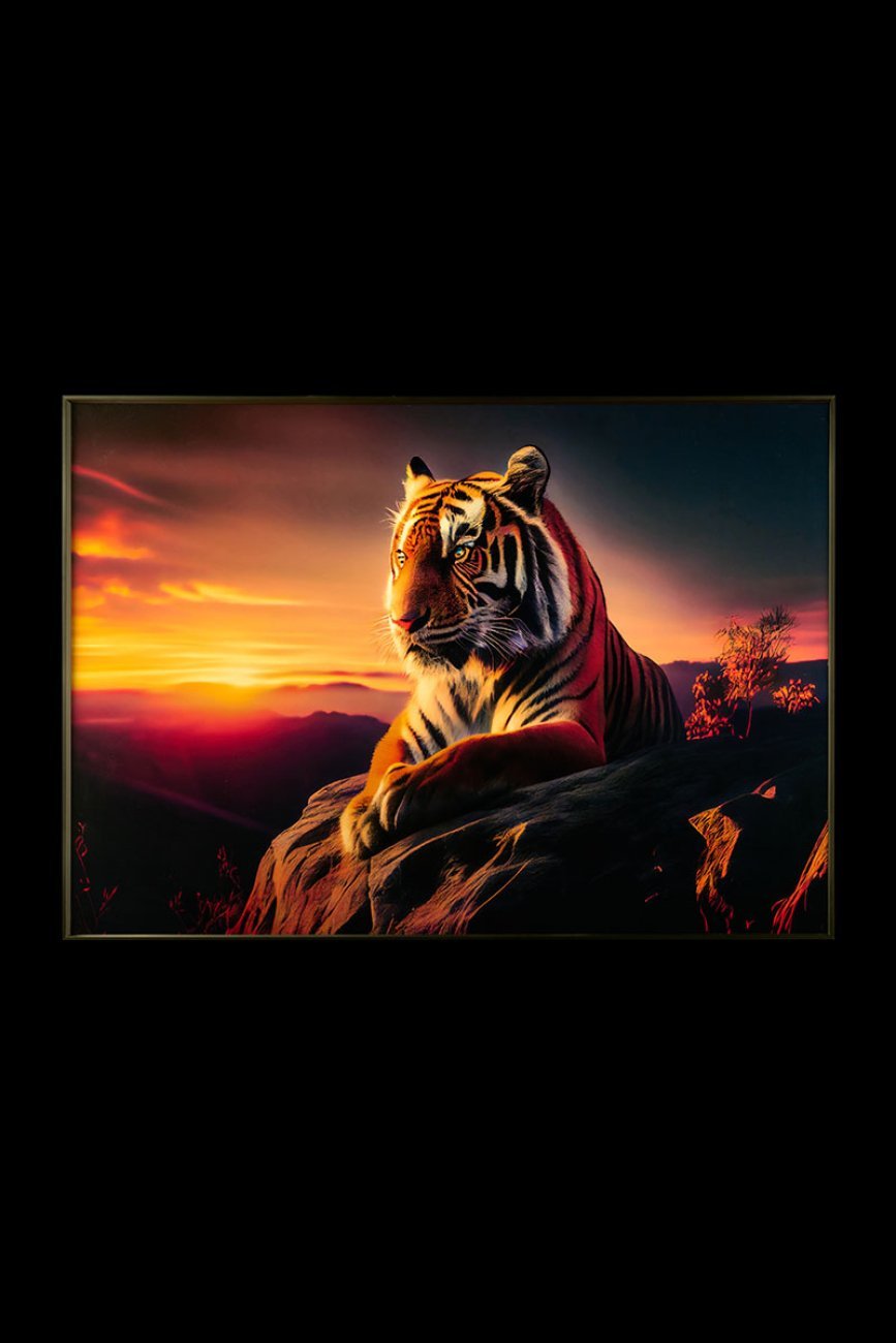 TD163 Картина настенная Teona Decor Tiger TD163