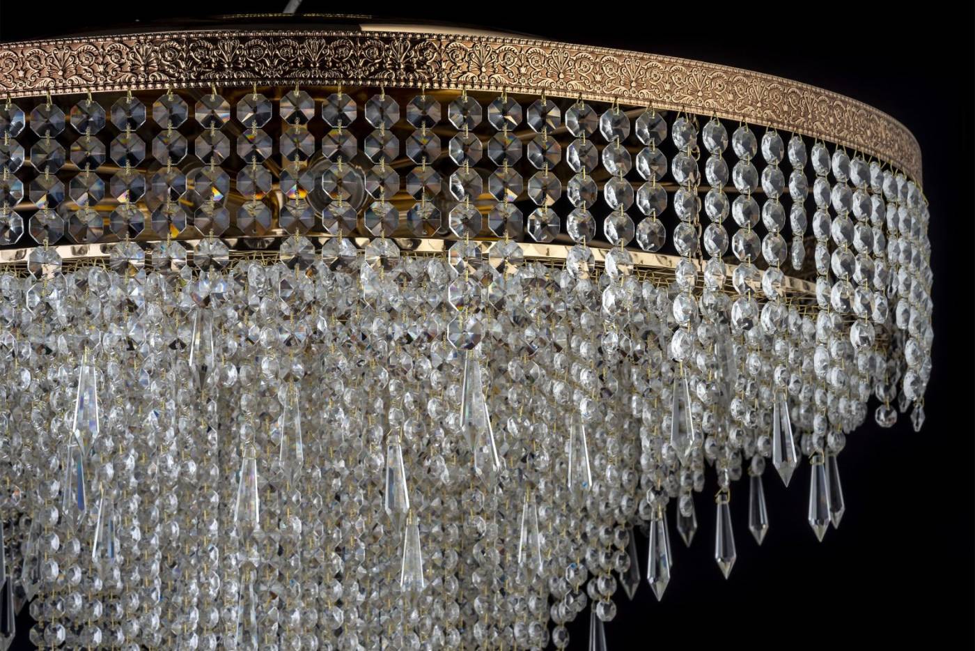 Потолочная люстра Arti Lampadari Santa Gold Santa E 1.8.80.601 G