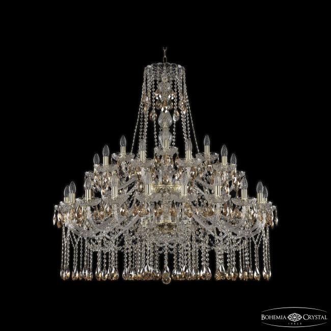 Подвесная хрустальная люстра 1413 Bohemia 1413/20+10+5/400/2d G K721