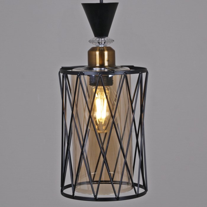 Подвесной светильник 01004-0.9-01 BK