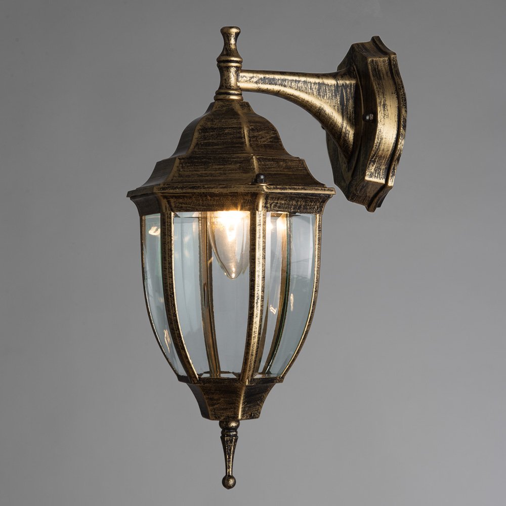 Уличный настенный светильник Arte Lamp A3152AL-1BN