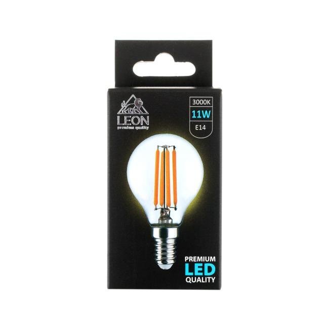 Светодиодная лампа LEON LE-G45-11W-3000K-E14/CL