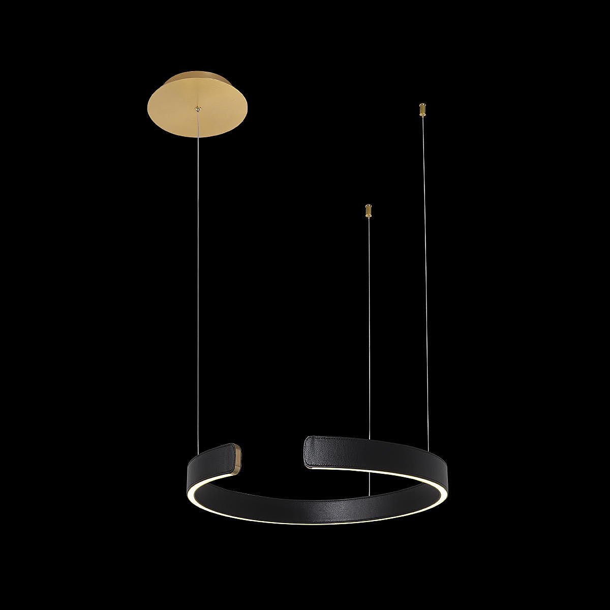 10025/400 Black Светильник подвесной Loft It Ring 10025/400 Black