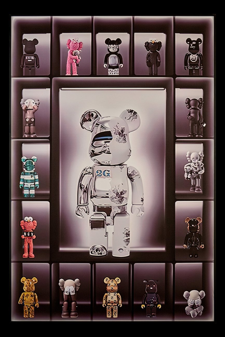 TD146 Картина настенная Teona Decor Bearbrick TD146