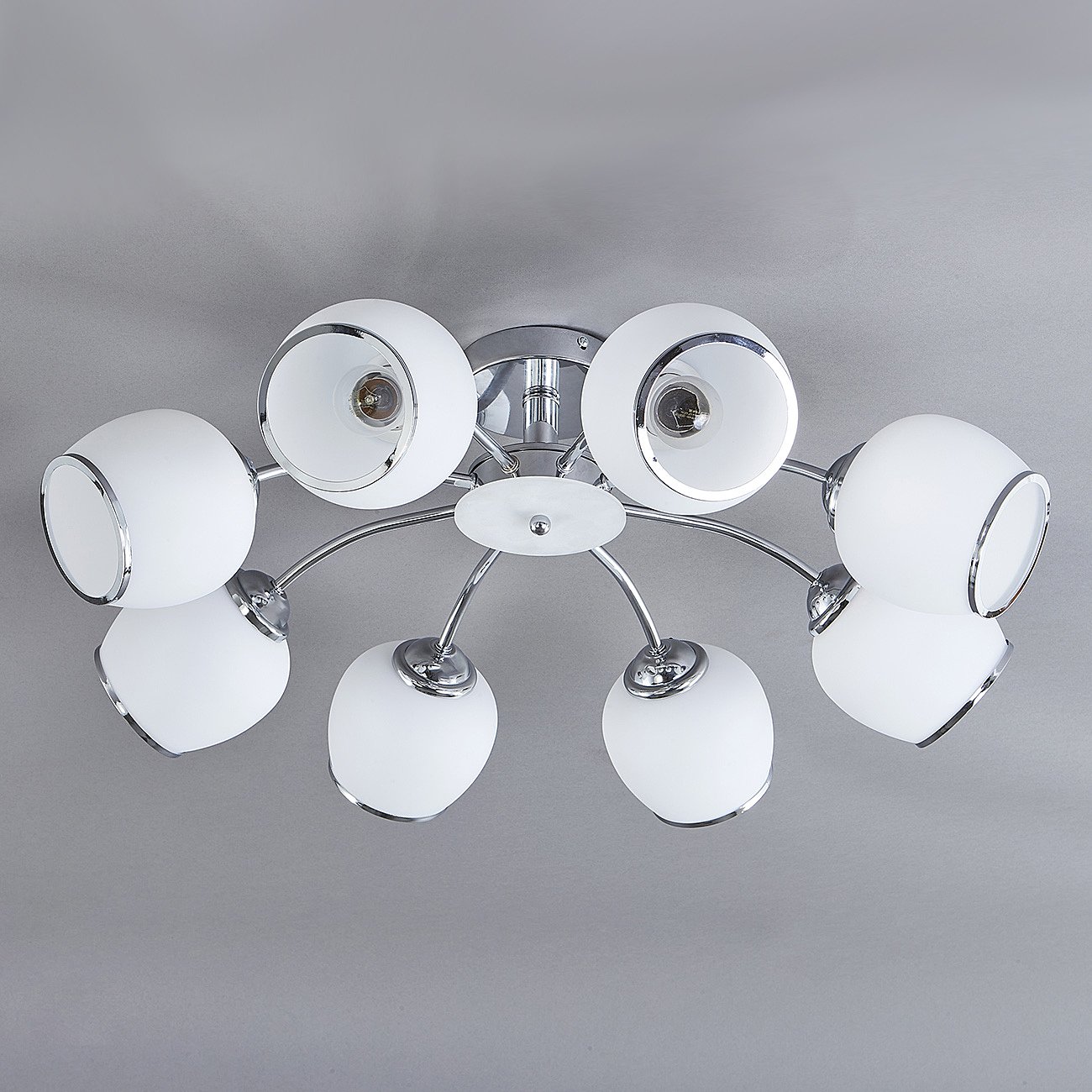 418/8PL Потолочная люстра Escada Brunnera 418/8PL