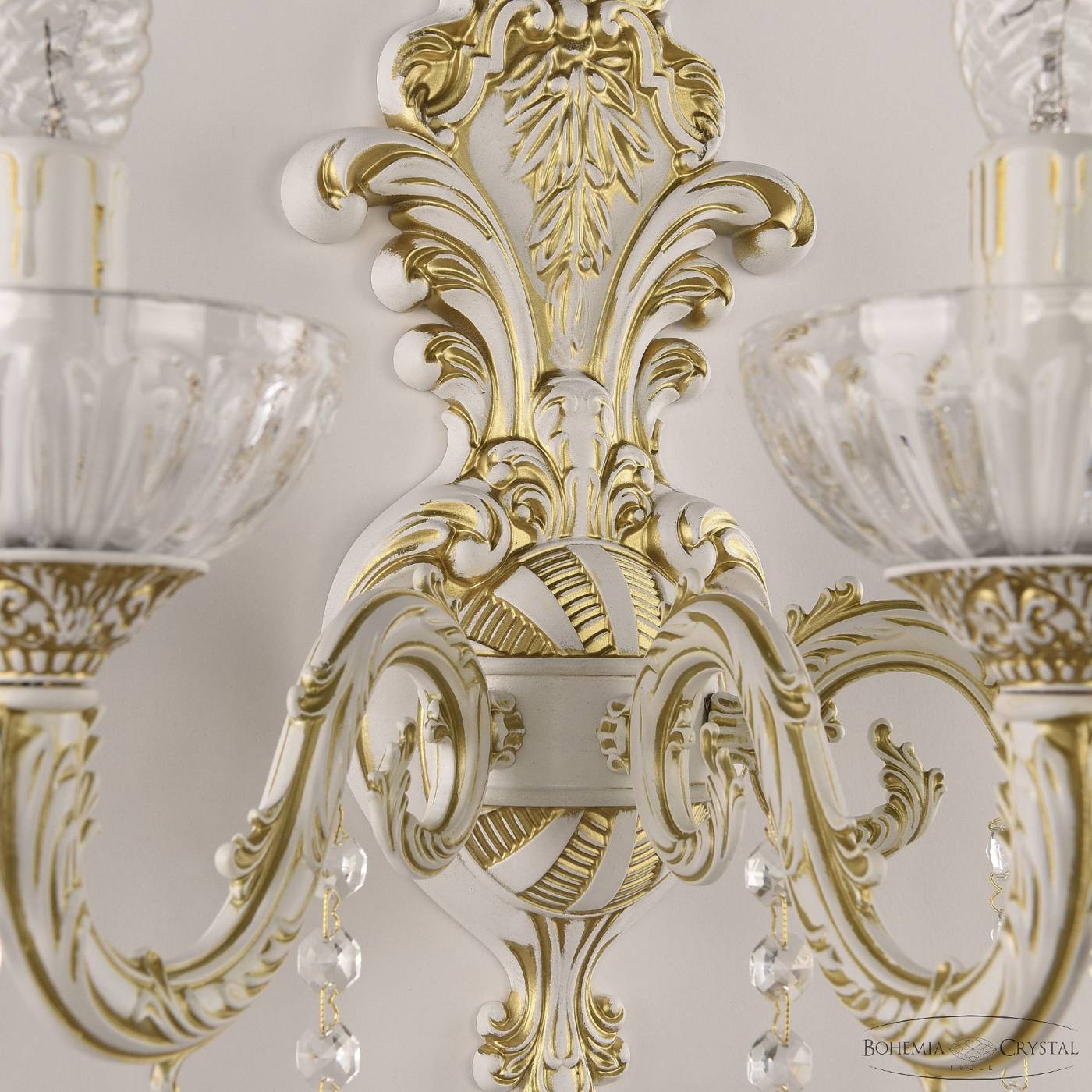 Настенное бра Bohemia AL7901 AL7901B15/3/175 B WMG P Clear/M-1H