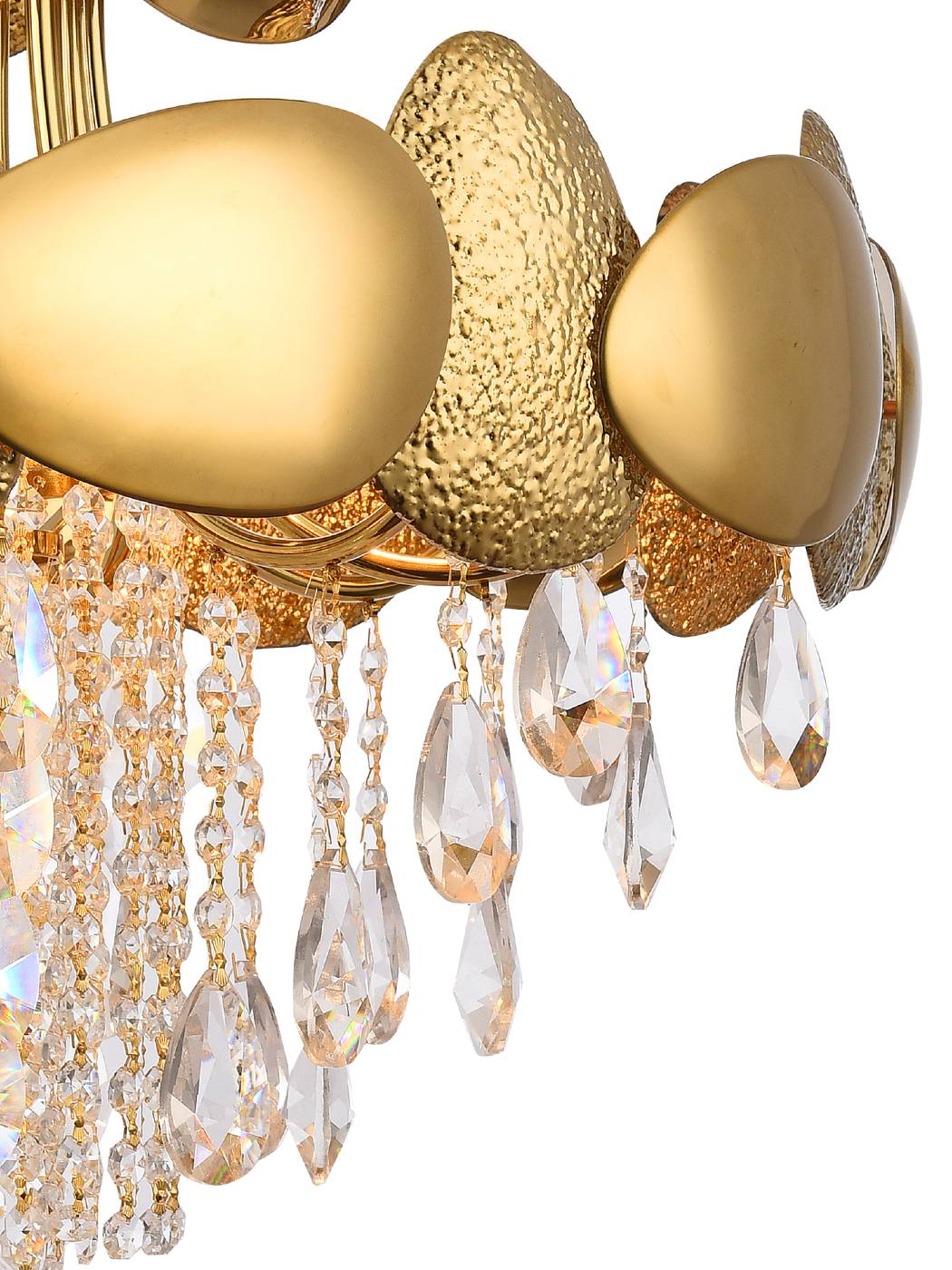 VALENCIA 91009/8C GOLD Подвесная люстра Natali Kovaltseva Valencia VALENCIA 91009/8C GOLD