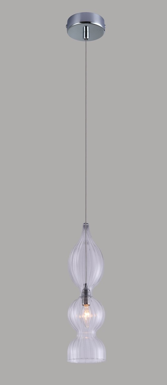 IRIS SP1 B TRANSPARENT Светильник подвесной Crystal Lux Iris IRIS SP1 B TRANSPARENT