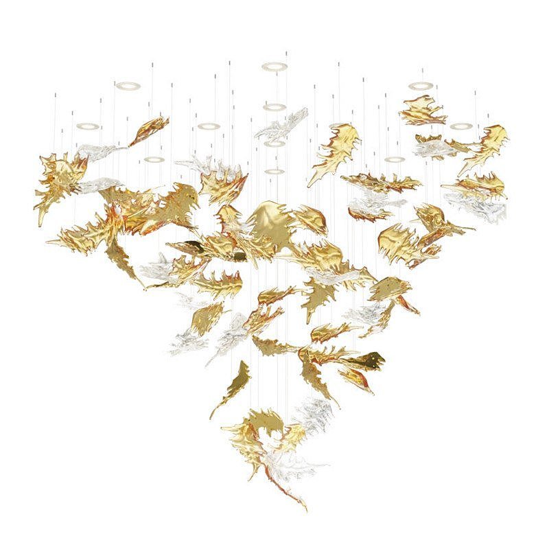 L62904 Подвесная люстра L'Arte Luce Luxury Flying Leaves L62904