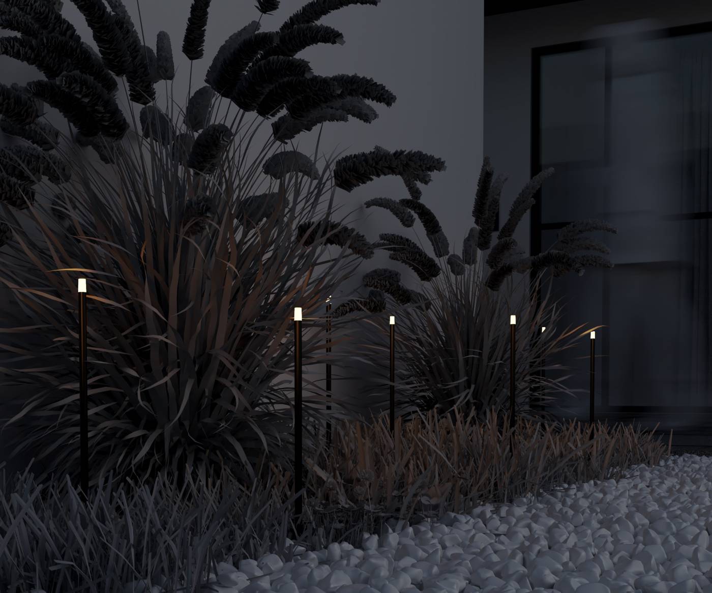 O441FL-L1GF3K Грунтовый светильник Maytoni Spear O441FL-L1GF3K