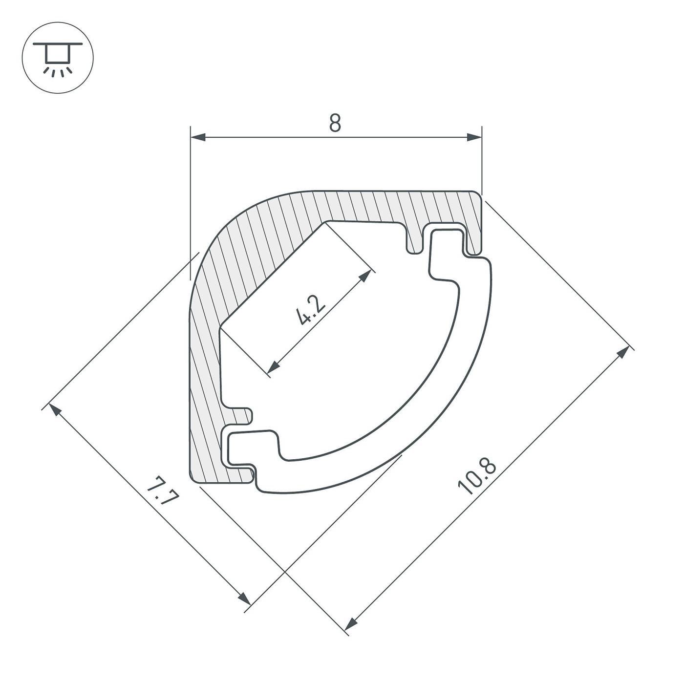 Профиль Arlight 036323