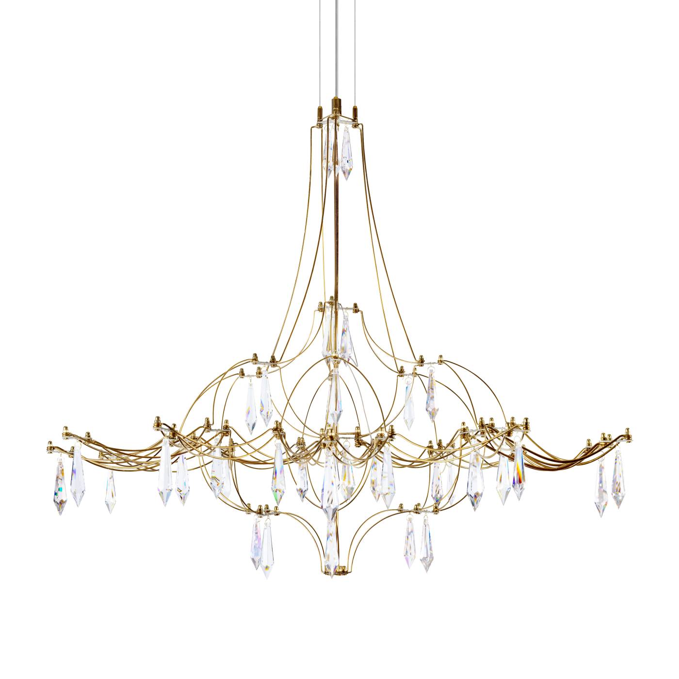 Подвесная люстра Mira Loft It 10588/800 Gold Asfour