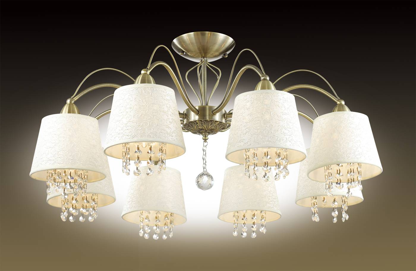 2916/8C Потолочная люстра Odeon Light Fonte 2916/8C