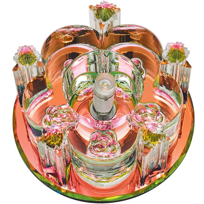 DLS-F122 G4 COLOUR/CLEAR Встраиваемый светильник Fametto Fiore DLS-F122 G4 COLOUR/CLEAR