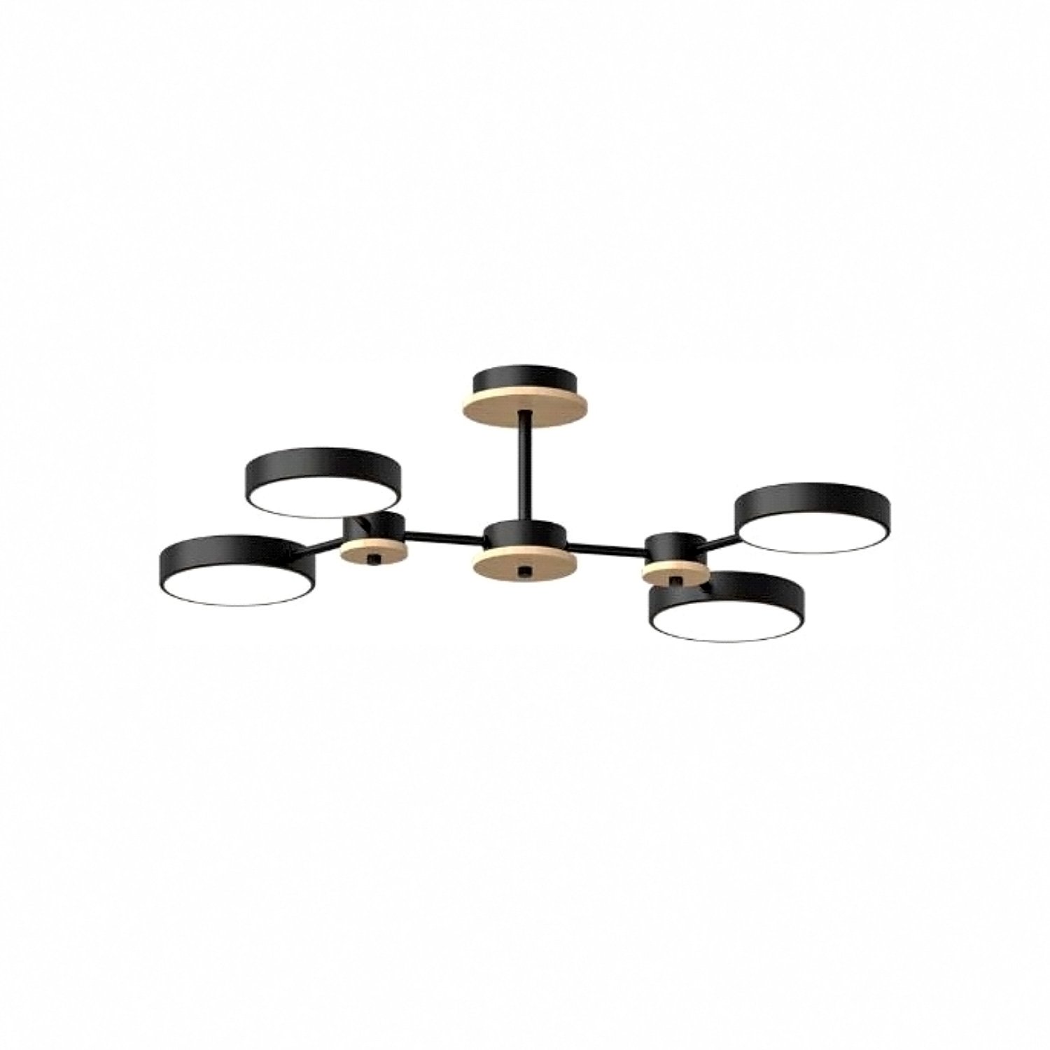 L3215-630 BK Потолочная люстра L LED4U L3215-630 BK