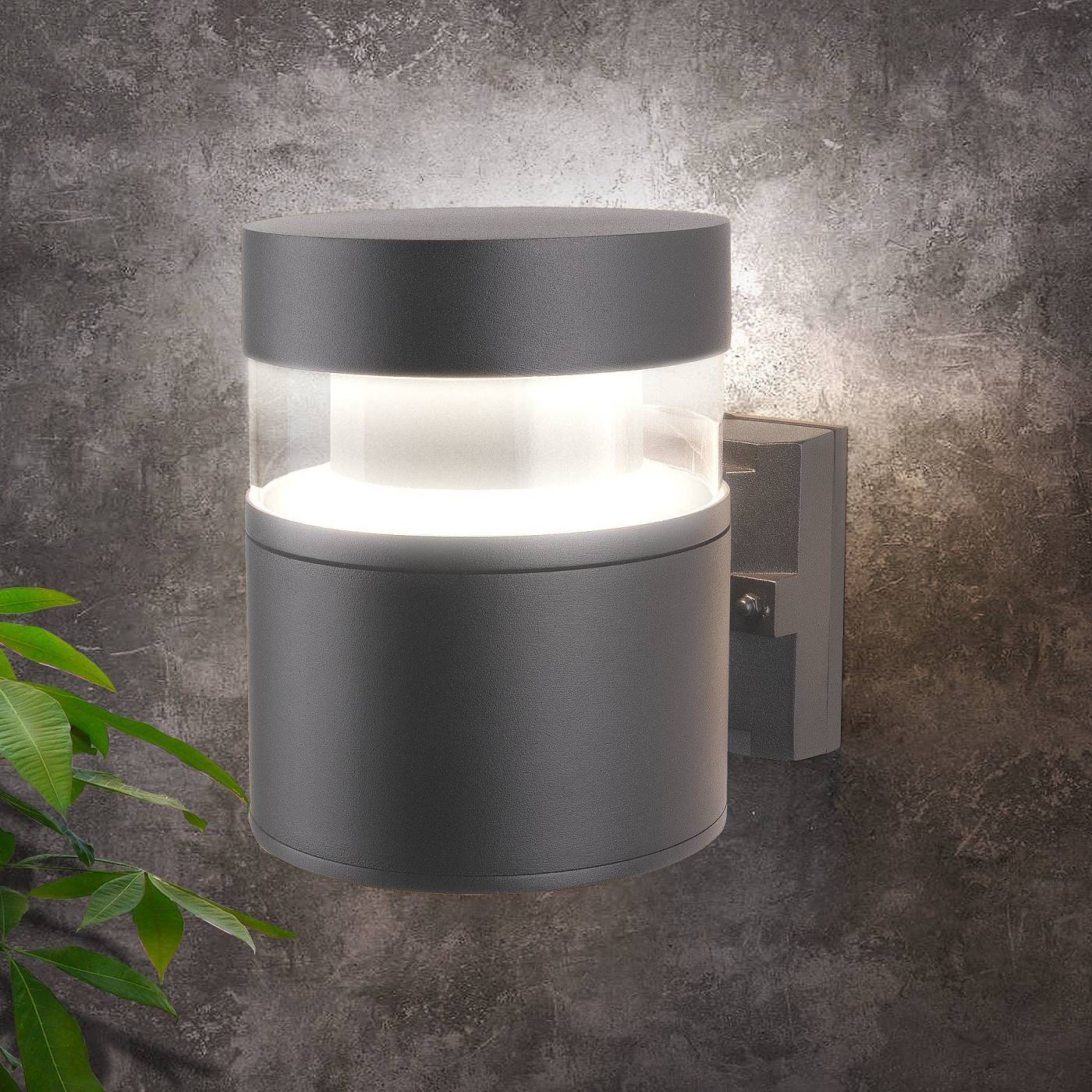 1530 TECHNO LED серый Уличный настенный светильник Elektrostandard 1530 TECHNO LED серый