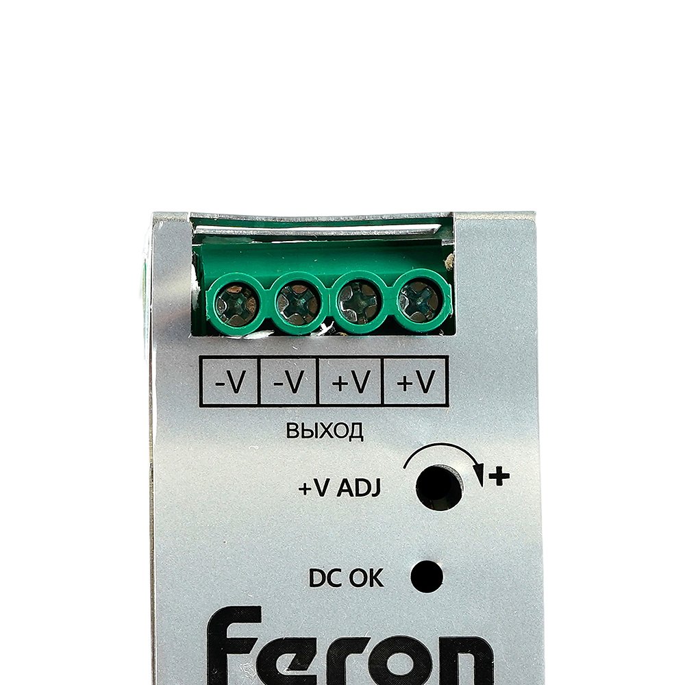 Трансформатор электронный для светодиодной ленты на DIN-рейку 150W 24V Feron LB008 52136
