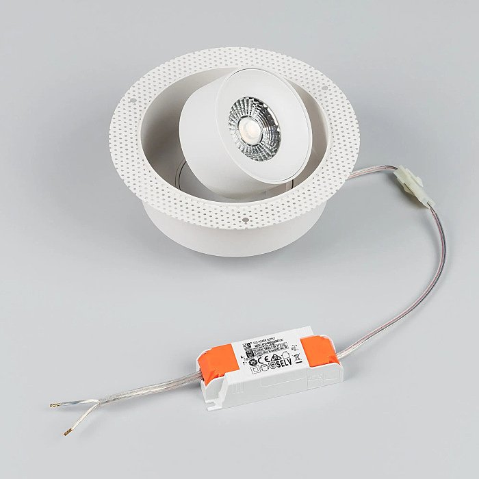 Встраиваемый светильник под шпаклевку Arlight Plurio 038065