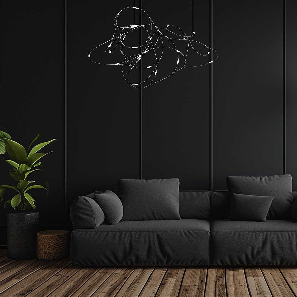 10309/11 CR Подвесная люстра Loft It Flock of Light 10309/11 CR