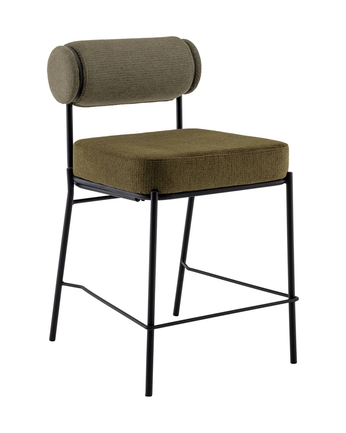 Totoro Barstool OTE-SH 355+353 bl.l Полубарный стул Stool Group Ponpoun Totoro Barstool OTE-SH 355+353 bl.l