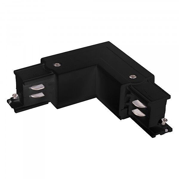 Коннектор для шинопровода Elektrostandard Коннектор угловой для трехфазного шинопровода (черный) 85110/00