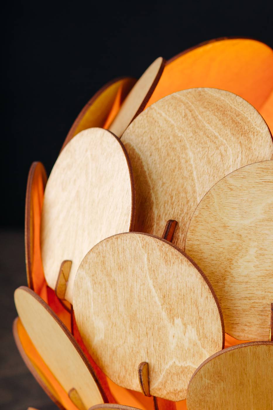 2530vi/1 Настольная лампа Woodshire Сфера 2530vi/1