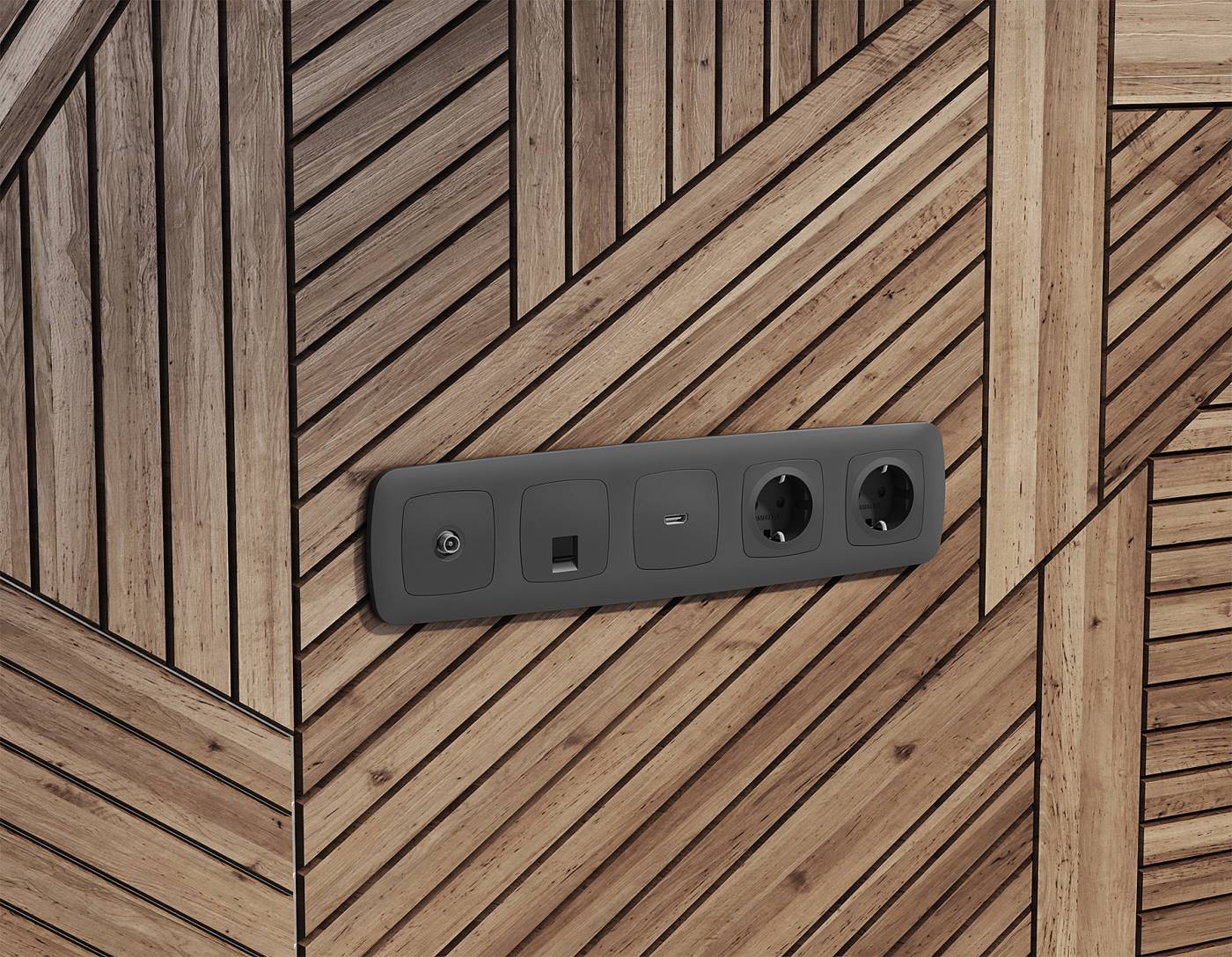 MO912005 Розетка Ambrella Volt OMEGA MO912005