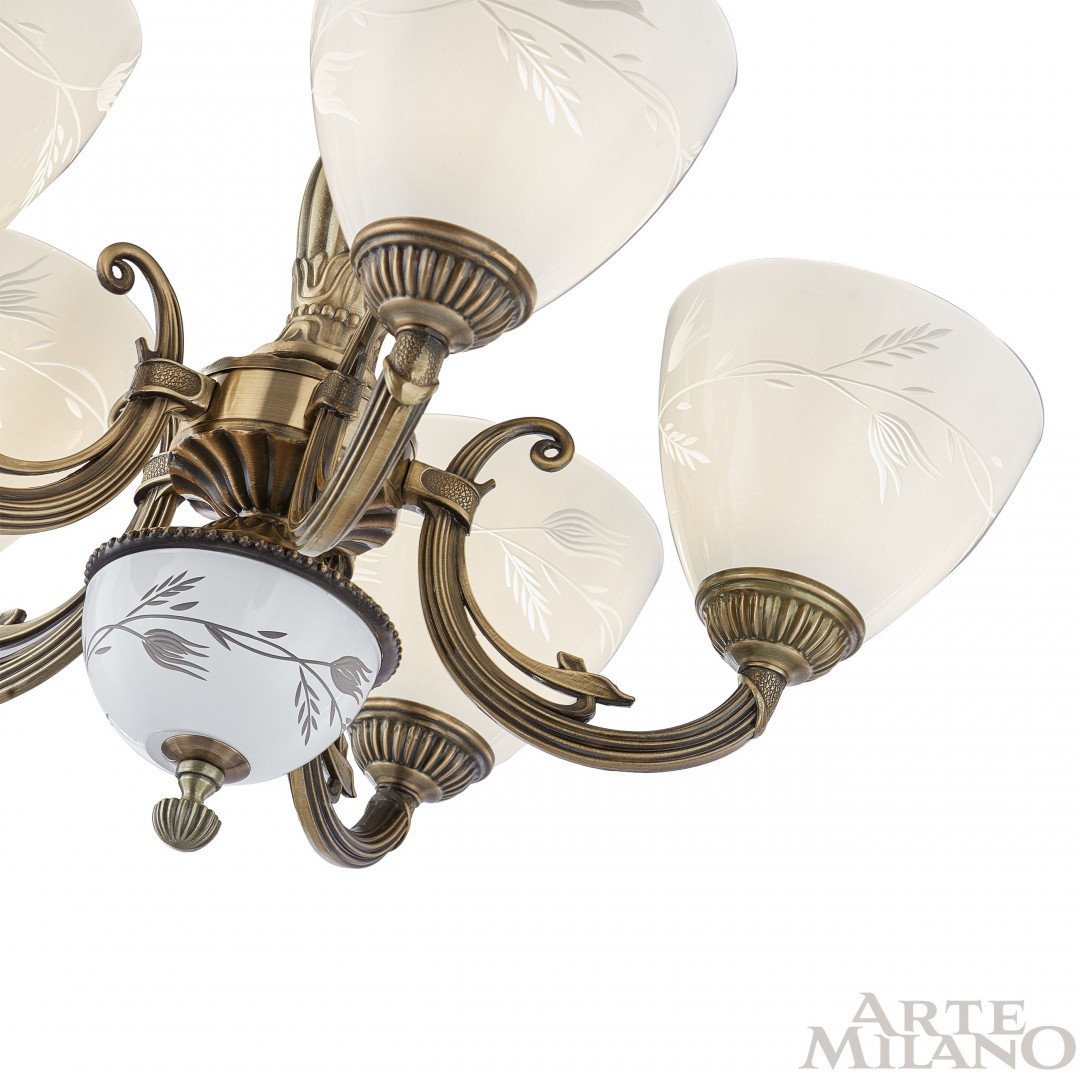 Подвесная люстра Arte Milano Am343659 343659/5 AB
