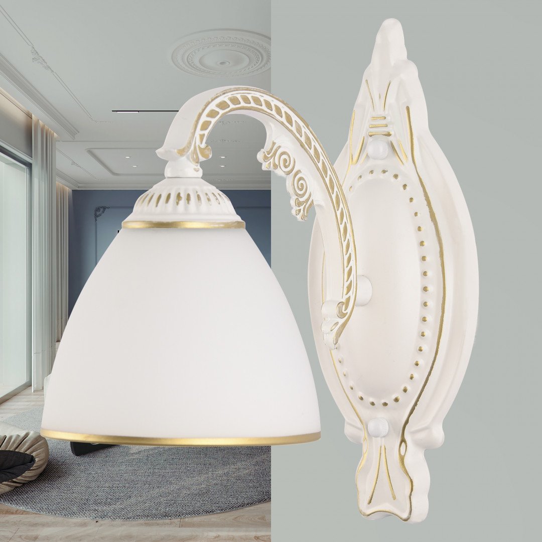 Настенное бра Arte Milano Am340837 340837/1W WT+G
